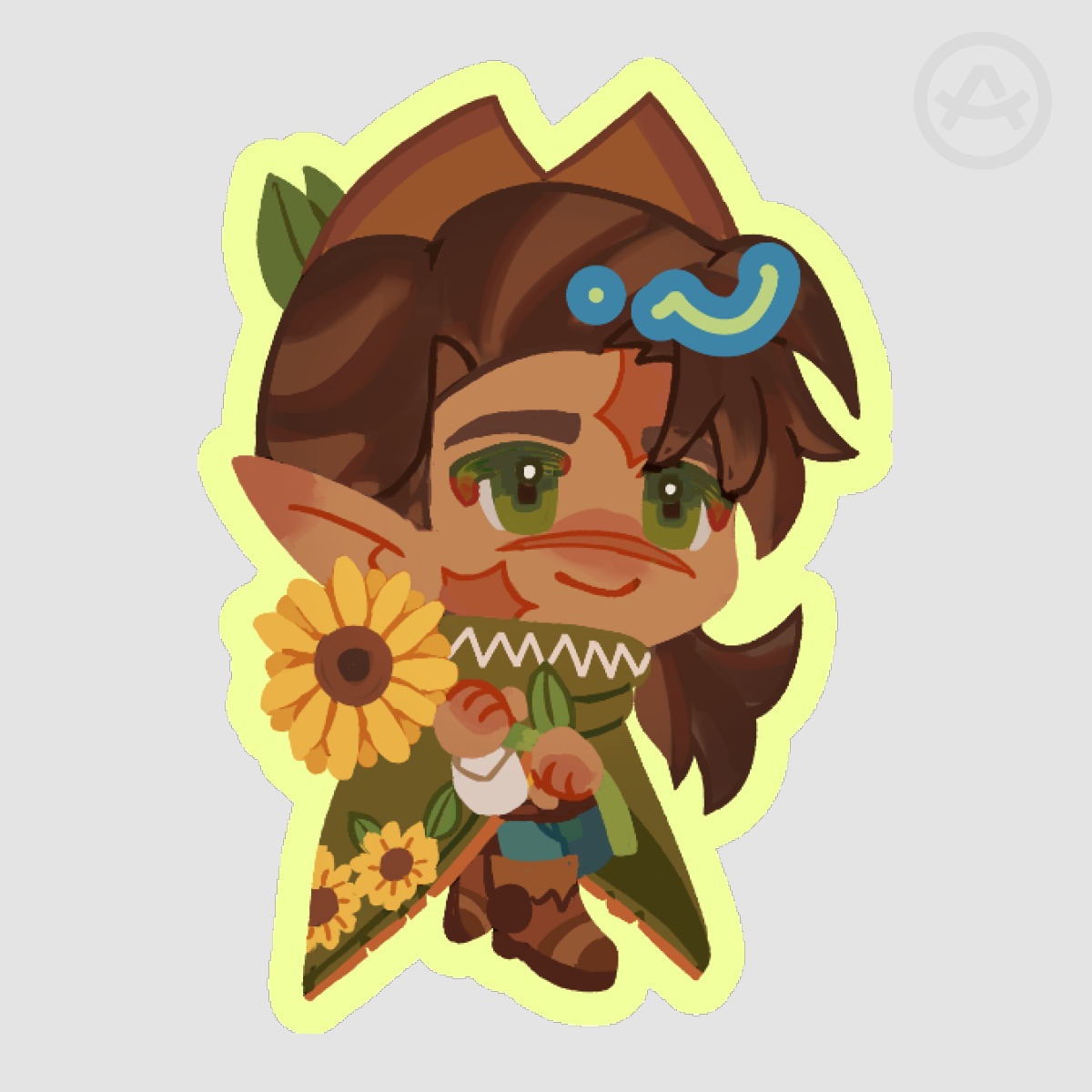 Scar Secret Life Sticker
