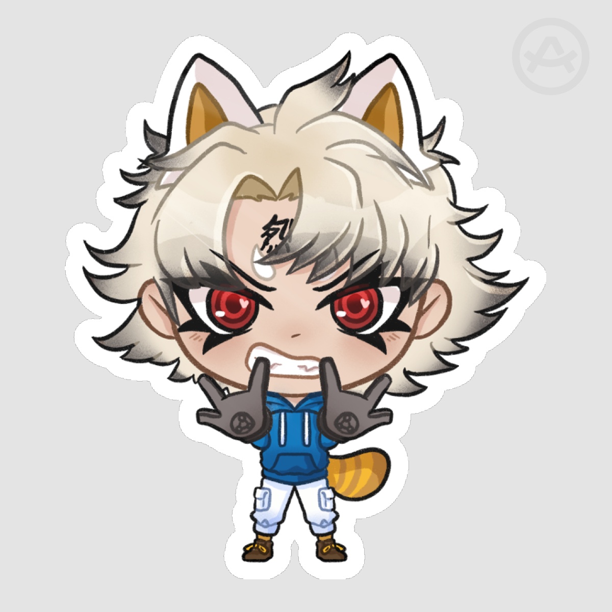 Die Cut Stickers Rudo Agretsuko