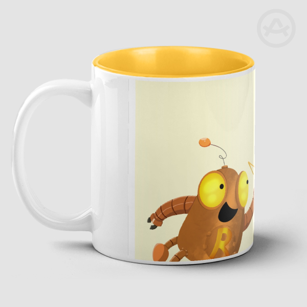 Robot and Monster Mug