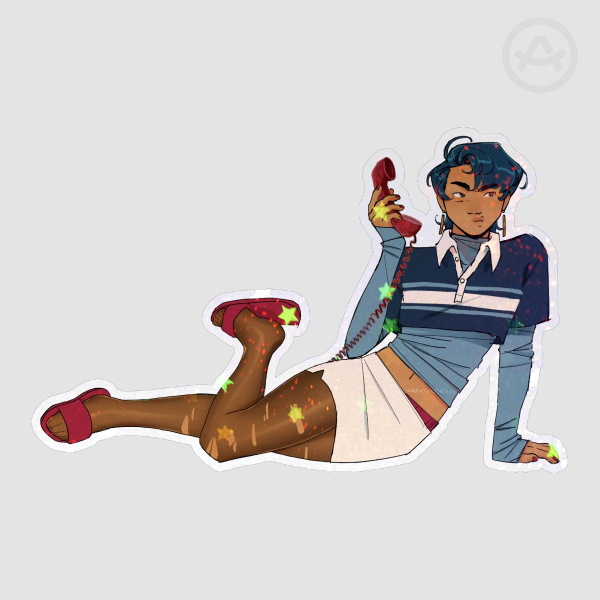 Meryl Stryfe - Glitter Sticker
