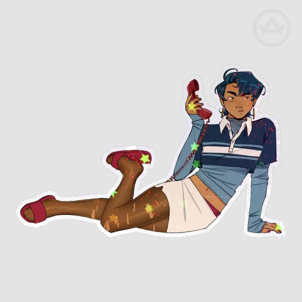 Meryl Stryfe - Glitter Sticker