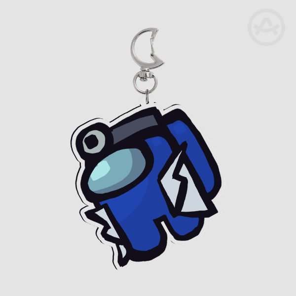 Blue Among Us --- Classic Acrylic Keychain