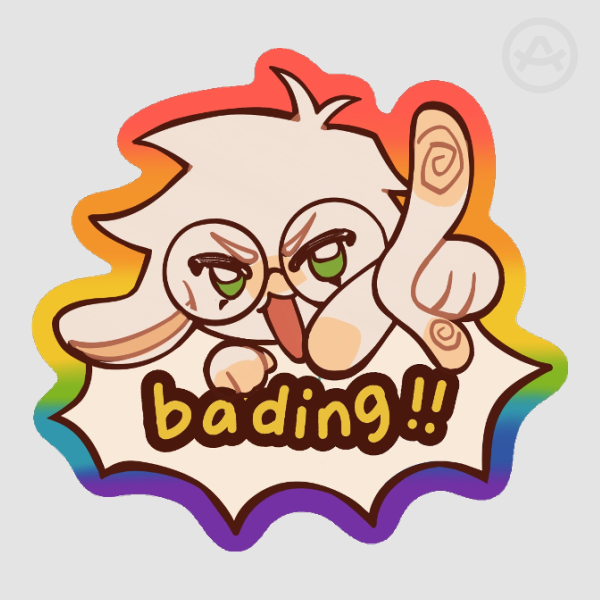 Bading !! Sticker