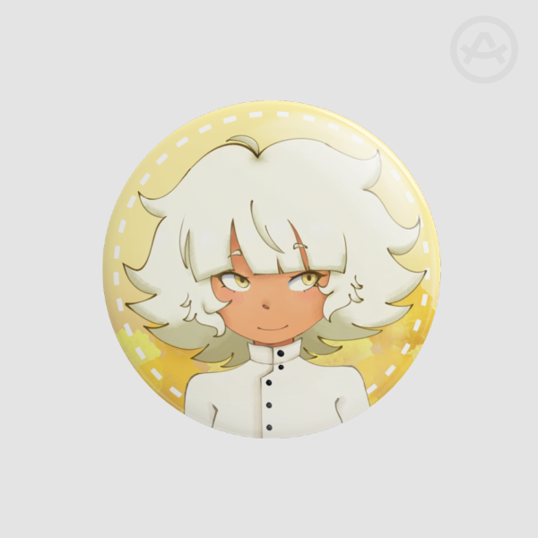 Aniela Round Button Pin