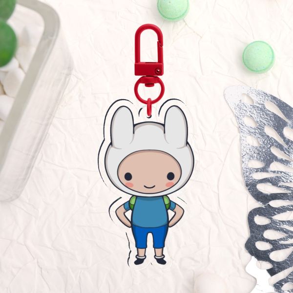 Adventure Time - Finn the Human Acrylic Charm