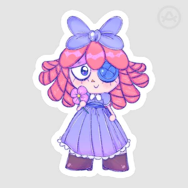 TADC Ragatha Flower Pal Sticker