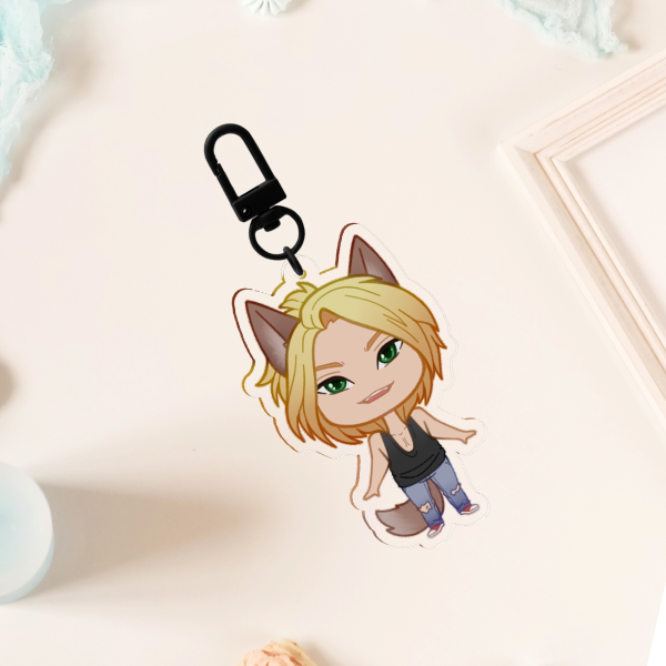 Kadoraverse Rene Acrylic Keychains
