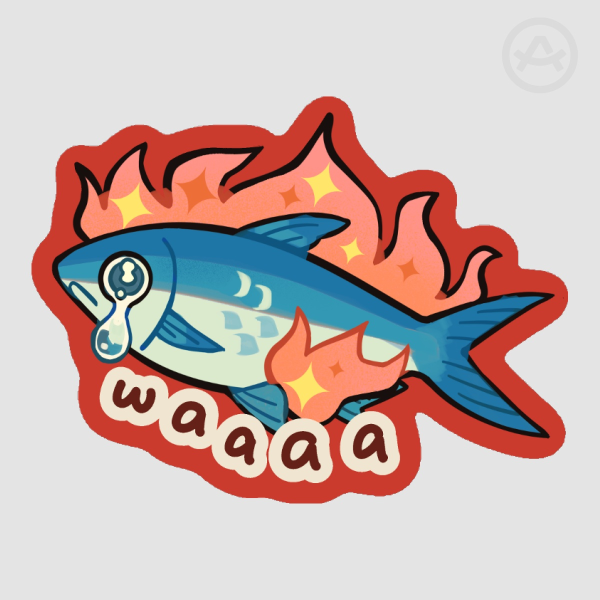 Sizzling Bangus Sticker