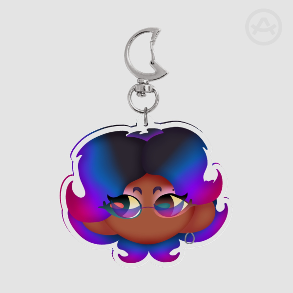 Marvin Acrylic Keychain