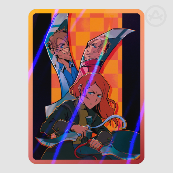 ColtLand Twins x Eva Stratt x Soul Eater | Sticker