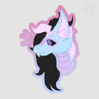 Sassy Colored Edge Sticker