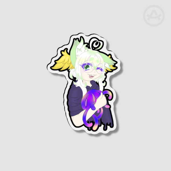 Wolvine Fridge Magnet