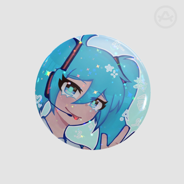 Hastune Miku Badge (Vocaloid)