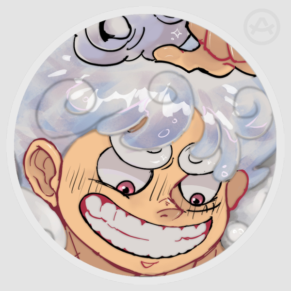 [ONE PIECE] Ft. Gear 5 Luffy Vinyl Sticker