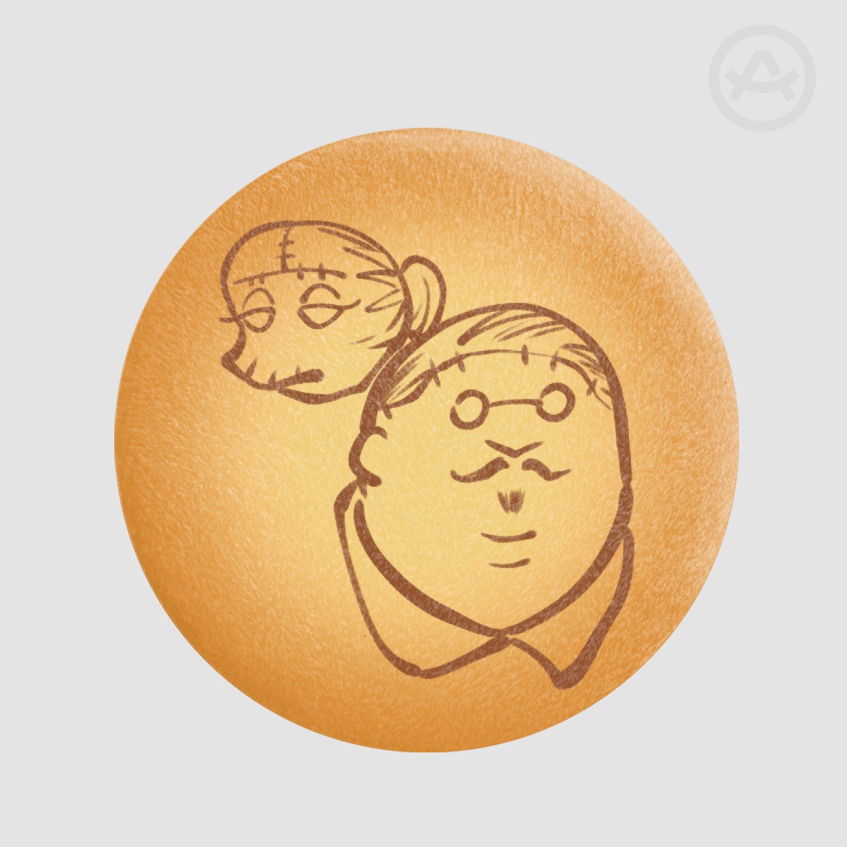 Otto and Arora Kress Biscuit Plush Badge