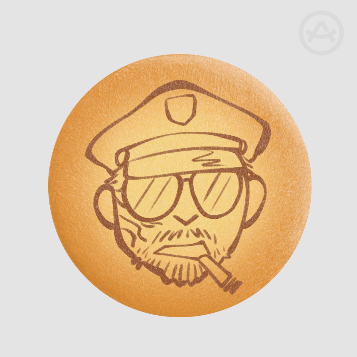 Sgt. Leland Coyle Biscuit Plush Badge