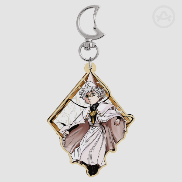 WHA Qifrey - Wood Keychain