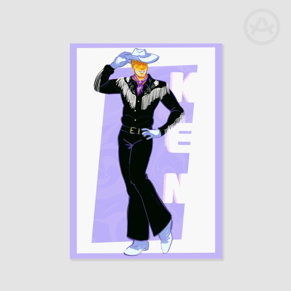 Cowboy Ken Poster