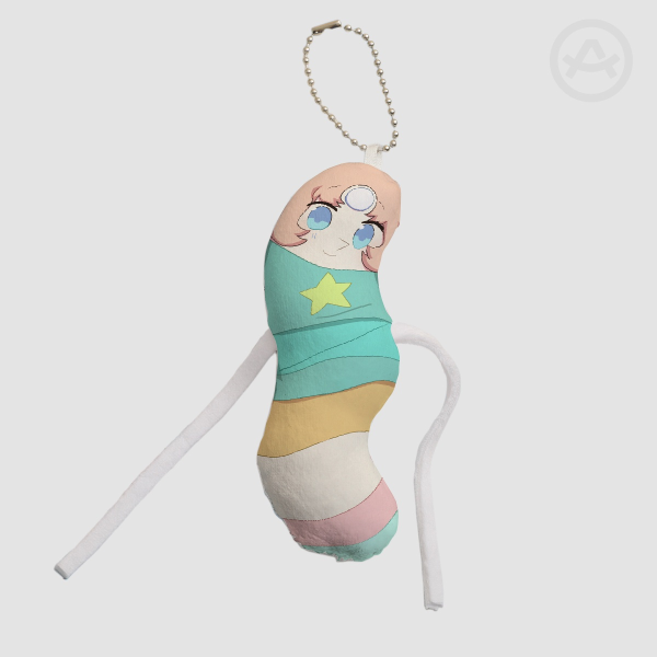 Pearl Silly Plush Charm