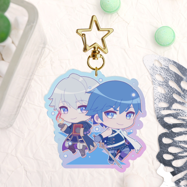 Chrom/Robin Keychain