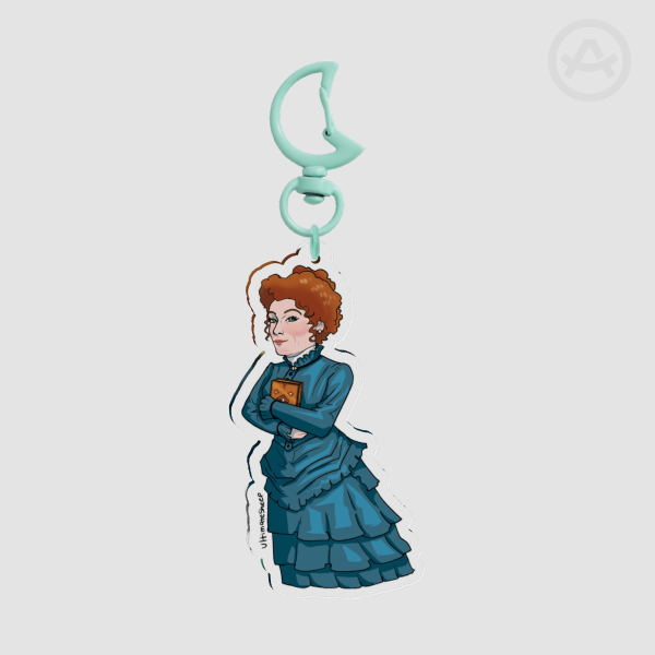 Ghosts CBS Hetty Woodstone Acrylic Keychain
