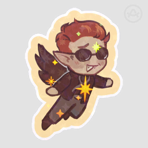 Chibi Crowley Sticker