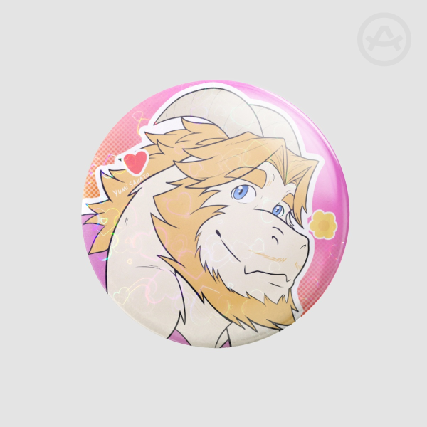 Asgore Button Pins