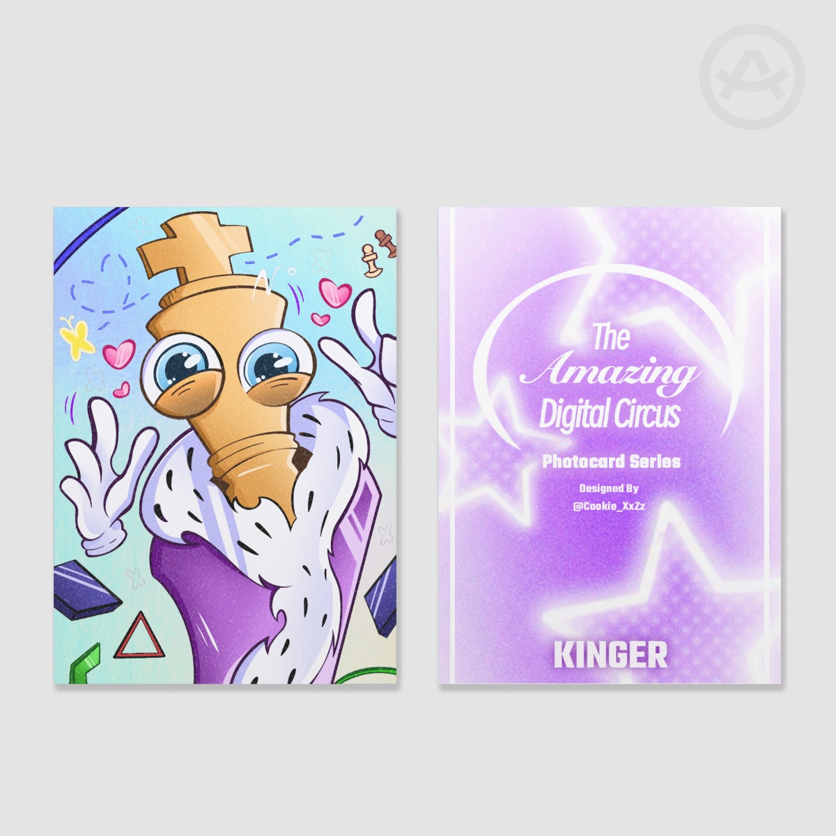 Kinger - Holographic Photocards Series | The Amazing Digital Circus