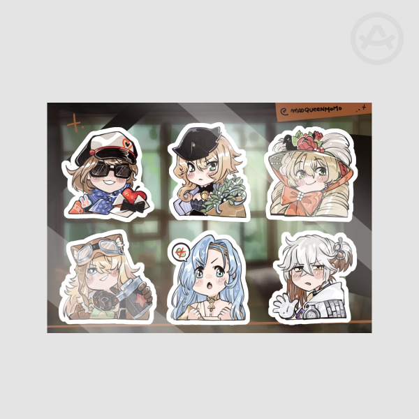 [Reverse1999] 6star Starter Sticker Sheet vol.1