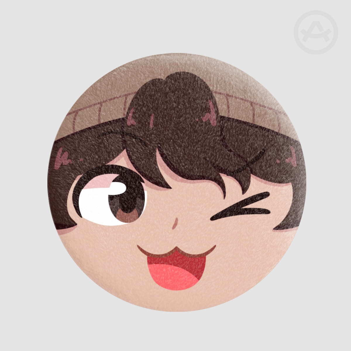 Chitchat Plush Badge
