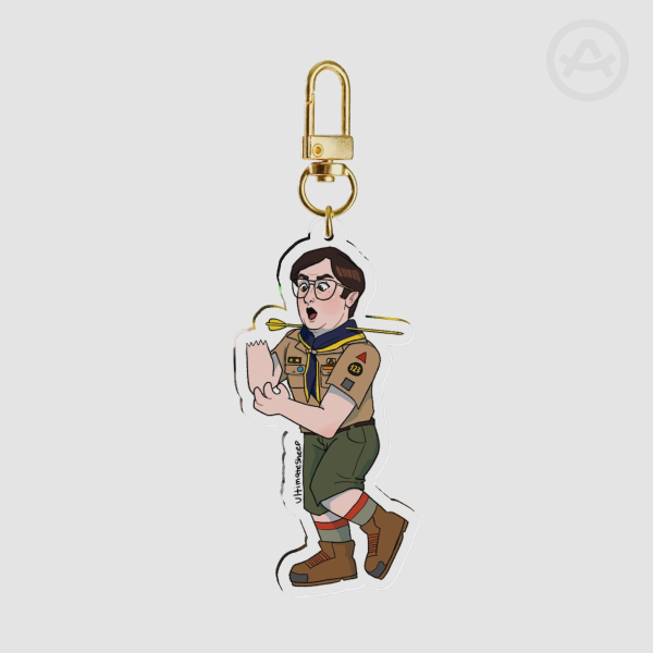 Ghosts CBS Pete Martino Acrylic Keychain