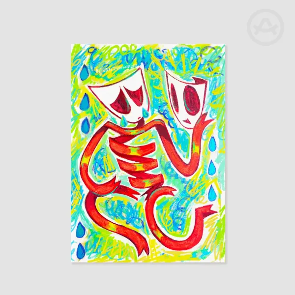 Crayon Gangle TADC Print