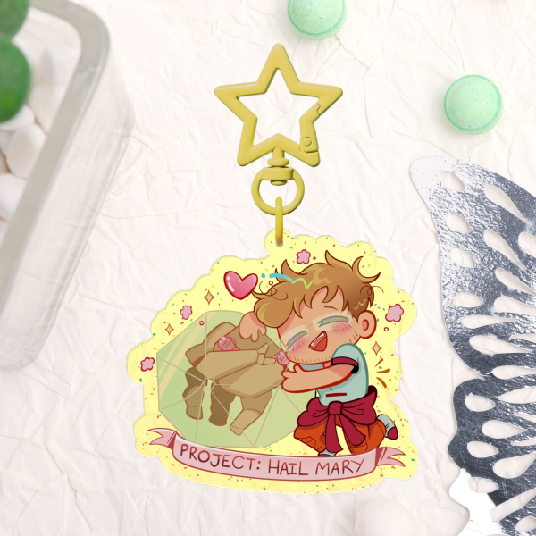 Project Hail Mary - Acrylic Keychain Charm | PHM