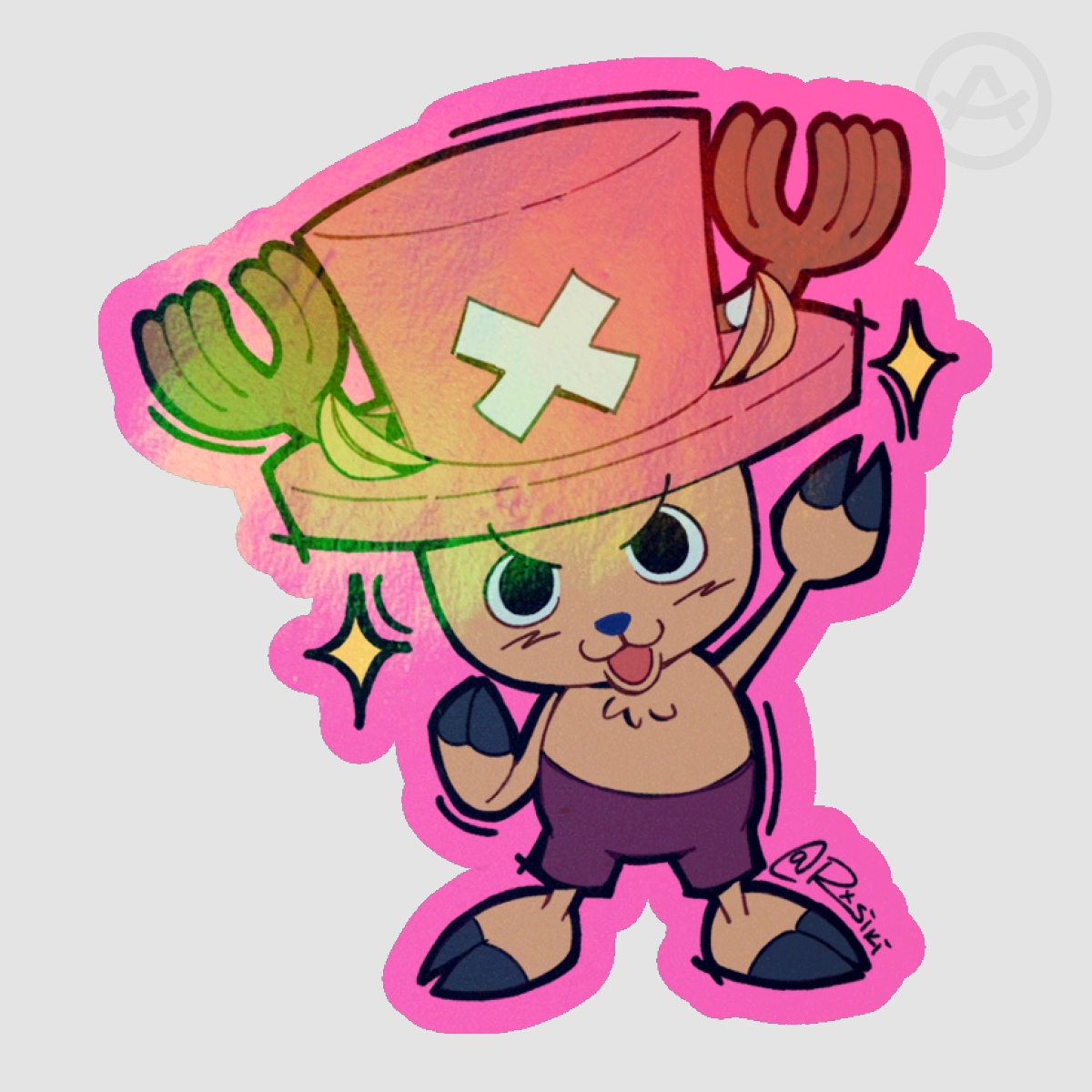 Chopper Holo Sticker