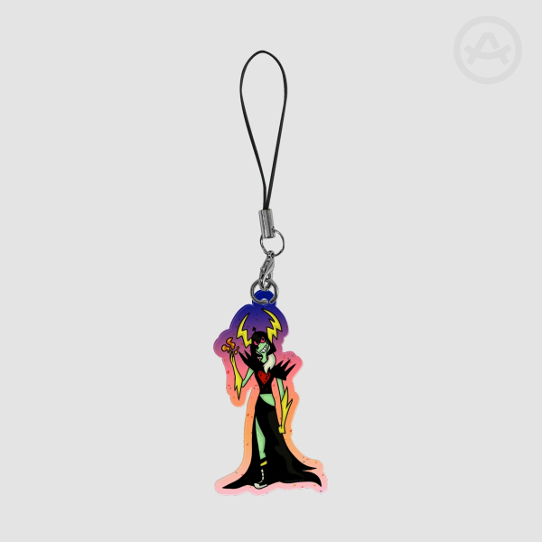 Lord Dominator Glitter Phone Charm
