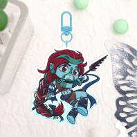 Nek Acrylic Keychain (OC)