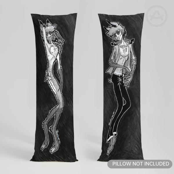 Alastor fan art Body Pillowcase - 19.7"x63"(50x160cm)