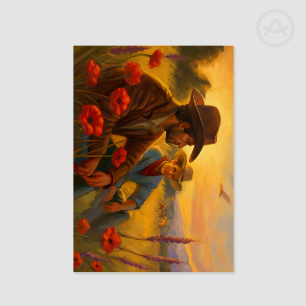 Heaven Ain’t Far - Destiel print