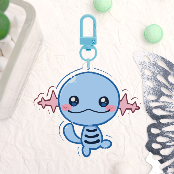 Wooper Acrylic Keychain