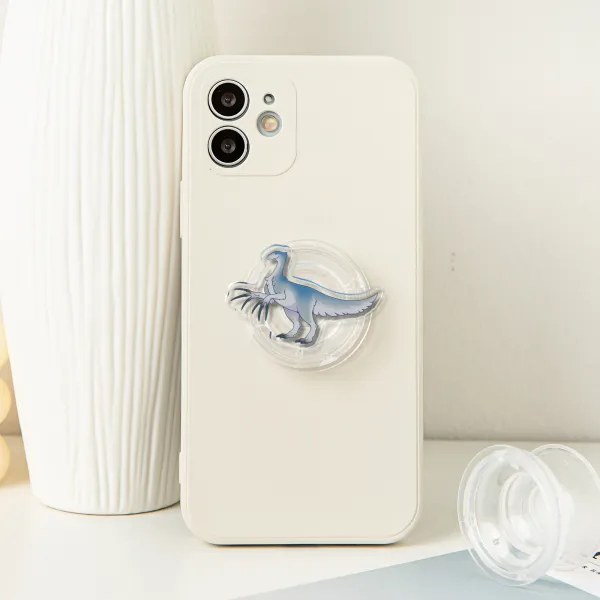 Thora the Therizinosaurus Doodlesaur Acrylic Airbag Phone Holder