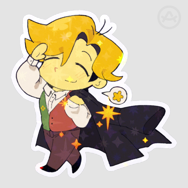 Flowery Sticker