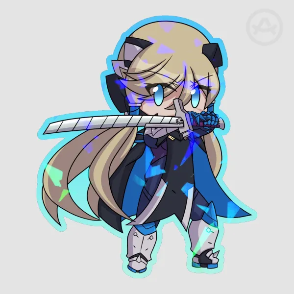 [IX] Blade Colored Edge Sticker