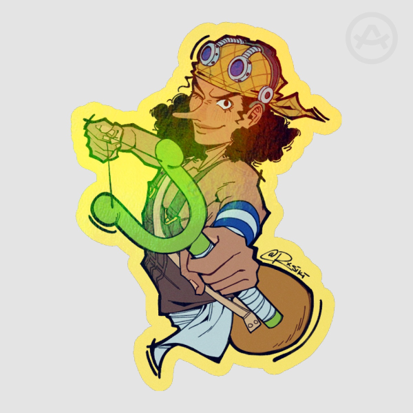 Usopp Holo Sticker