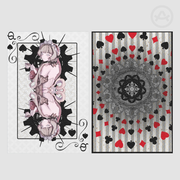 Sandrone Queen of Spades Holographic Photocards
