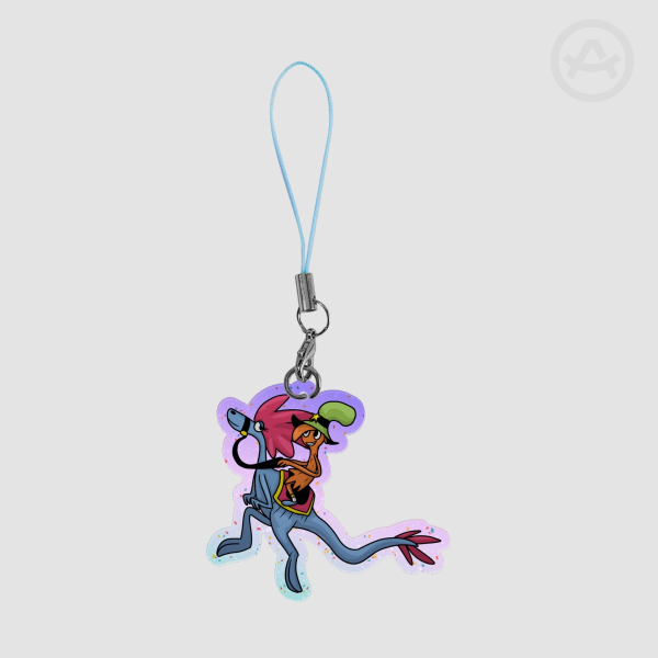Wander & Sylvia Glitter Phone Charm