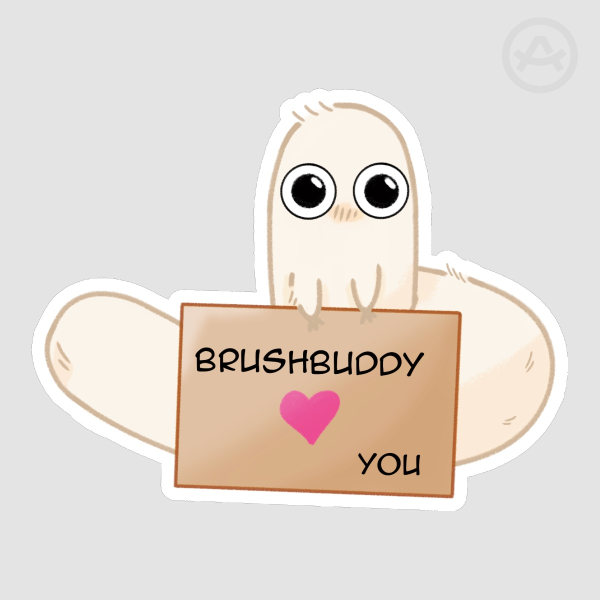BrushBuddy Sticker