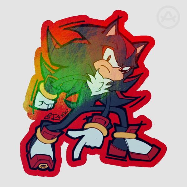 Shadow Holo Sticker