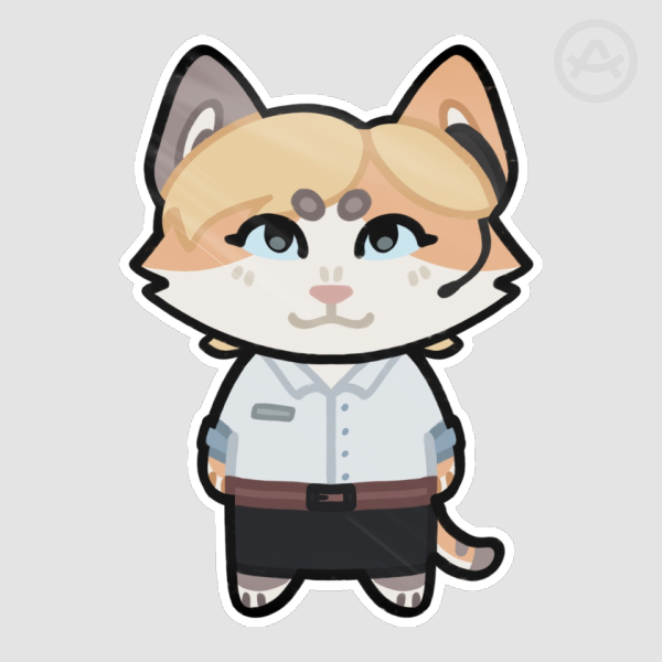 Sherry Birkin Glossy Sticker (RE9)