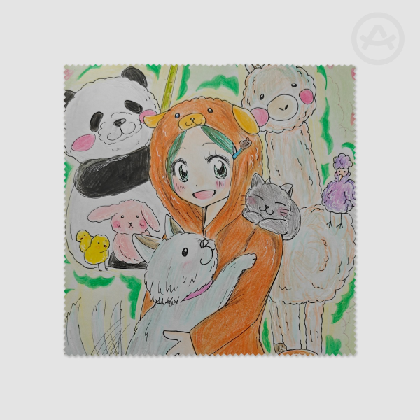 Animal lover Glass Cloth