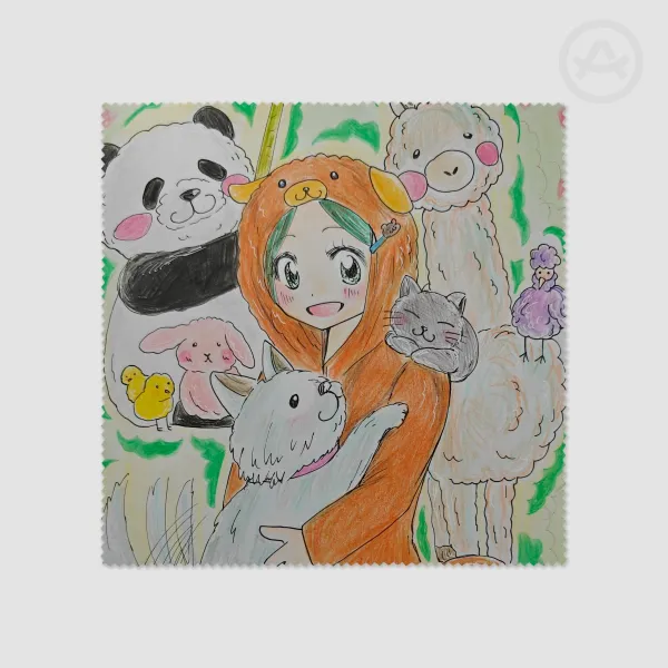 Animal lover Glass Cloth